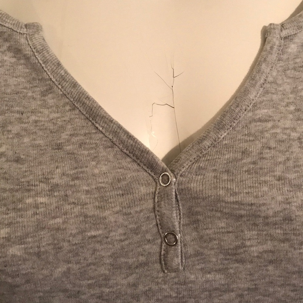 Long sleeve crop t-shirt